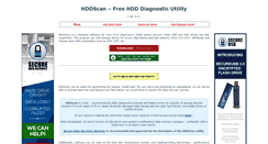 Desktop Screenshot of hddscan.com